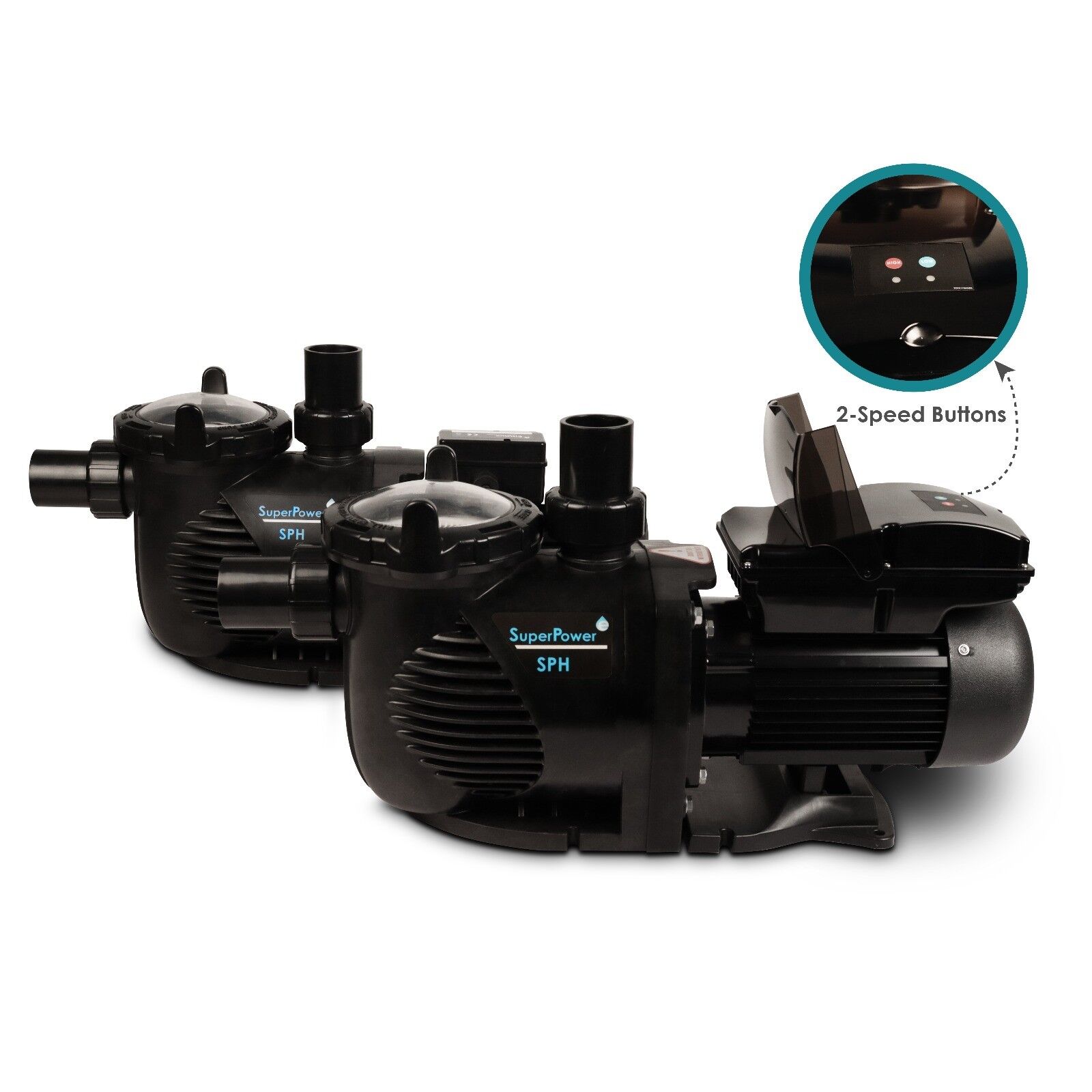 Super Power 3 hp Trifaze SPH Serisi Havuz Pompası