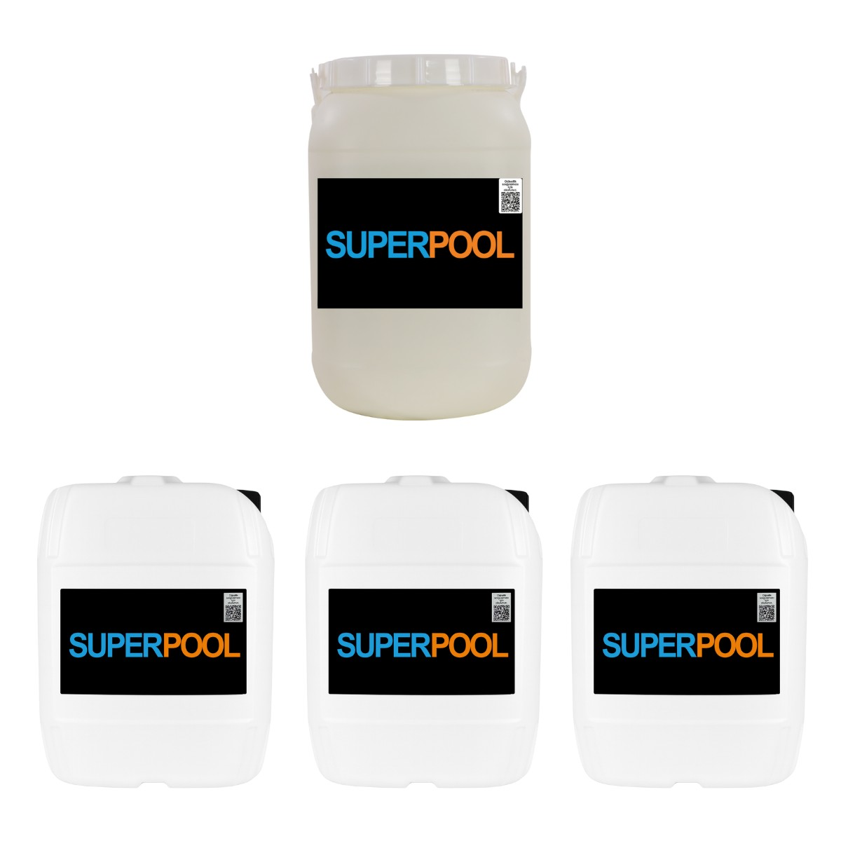 SPP Superpool 4'lü Havuz Bakım Kimyasal Seti 25 KG