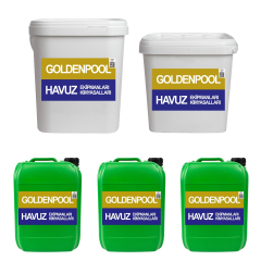 GTX Goldenpool 0-30 Metreküp Havuzlar İçin 1 Aylık Bakım Kimyasalı