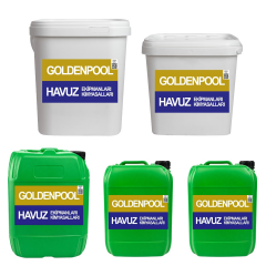 GTX Goldenpool 30-50 Metreküp Havuzlar İçin 1 Aylık Bakım Kimyasalı