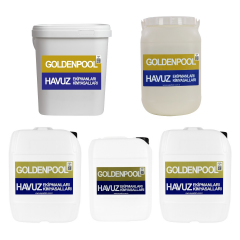 GTX Goldenpool 30-50 Metreküp Havuzlar İçin 2 Aylık Bakım Kimyasalı
