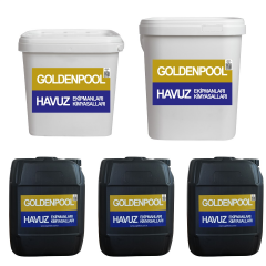 GTX Goldenpool 50-70 Metreküp Havuzlar İçin 1 Aylık Bakım Kimyasalı