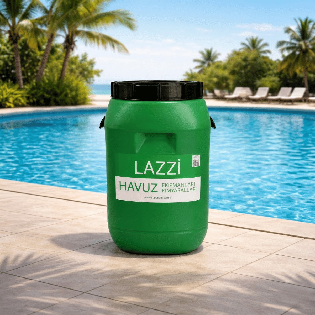 Lazzi Toz Klor 25 KG Havuz Kimyasalı