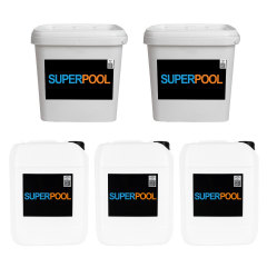 SPP Superpool 0-30 Metreküp Havuzlar İçin 1 Aylık Bakım Kimyasalı