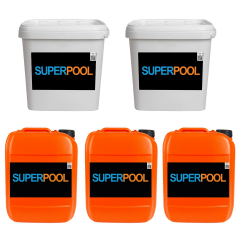 SPP Superpool 0-30 Metreküp Havuzlar İçin 3 Aylık Bakım Kimyasalı