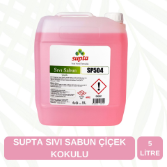 Supta Sıvı Sabun Çiçek Kokulu 5 LT