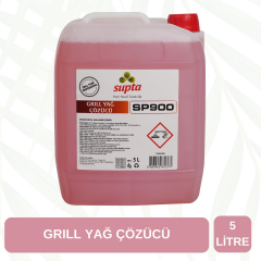 Supta Grill Yağ Çözücü Profesyonel Yağ Çözücü 5 LT