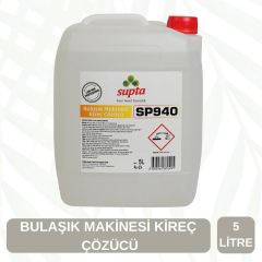 Supta Endüstriyel Bulaşık Makinesi Kireç Çözücü  5 LT