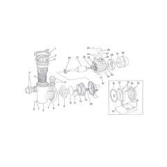 Saci Winner 1,5 - 3 Hp Pompa Rulman (Resim No 20-2)