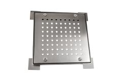 Superpool 20*20 Paslanmaz Kare Dip Emiş Izgarası