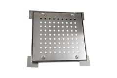 Superpool 25*25 Paslanmaz Kare Dip Emiş Izgarası