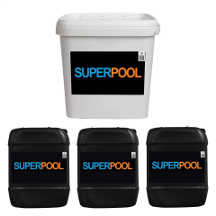 SPP Superpool 4'lü Havuz Bakım Kimyasal Seti 10 KG