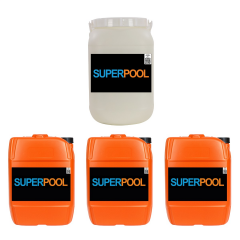 SPP Superpool 4'lü Havuz Bakım Kimyasal Seti 90'lık 25 KG