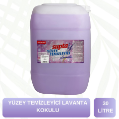 Supta Sıvı Yüzey Temizleyici Lavanta Kokulu 30 LT