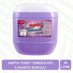 Supta Sıvı Yüzey Temizleyici Lavanta Kokulu 30 LT