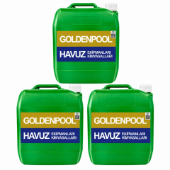 Goldenpool 3'lü Paket 10 KG (Yosun Önleyici / Hızlı Çöktürücü / Parlatıcı Berraklaştırıcı)