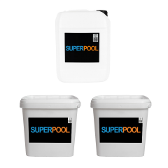 SPP Superpool Toz Klor  - Yosun Önleyici - Toz ph Düşürücü Paketi