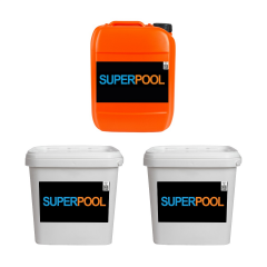 SPP Superpool Toz Klor  - Yosun Önleyici - Toz ph Düşürücü Paketi