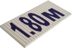 Yapıştırma Baskı Derinlik Yazısı 12 x 24,5 CM