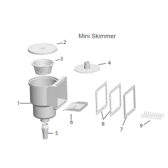 Superpool Mini Skimmer Sepet Kapağı (Resim No 4)