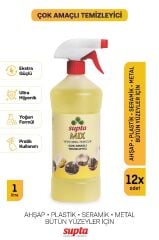 Supta Mix Çok Amaçlı Temizlik Maddesi 1 LT 12 Adet