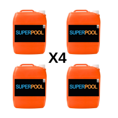 SPP Superpool SuperchlorLQ Sıvı Klor 4 Adet 5 KG Havuz Kimyasalı