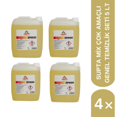 Supta Mix 5 Lt 4'lü Set