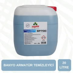 Supta Mavi Su Banyo Armatür Kireç Çözücü 20 Litre