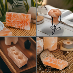 Dekoratif Şekilli Himalaya Tuzu Hediye