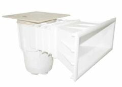Superpool Geniş Ağızlı Kare Kapaklı Liner Skimmer