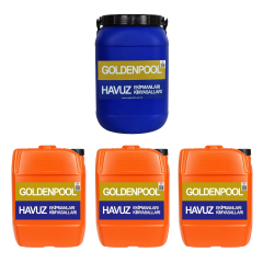 Goldenpool 4'lü Havuz Bakım Kimyasal Seti 56'lık 25 Kg