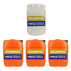 Goldenpool 4'lü Havuz Bakım Kimyasal Seti 90'lık 25 Kg