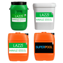 Lazzi Toz Klor-Superpool Sıvı Klor 25 KG 4'lü Set
