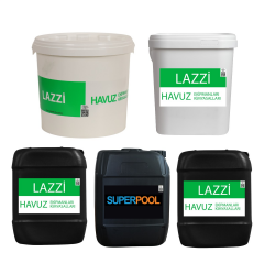 Lazzi Toz Klor-Superpool Sıvı Klor 25 KG 5'li Set
