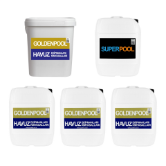 GTX Goldenpool - SPP Sıvı Klor 25 KG 5'li Set