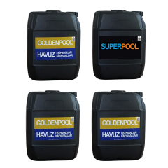 GTX Goldenpool - SPP Sıvı Klor 25 KG 4'lü Set